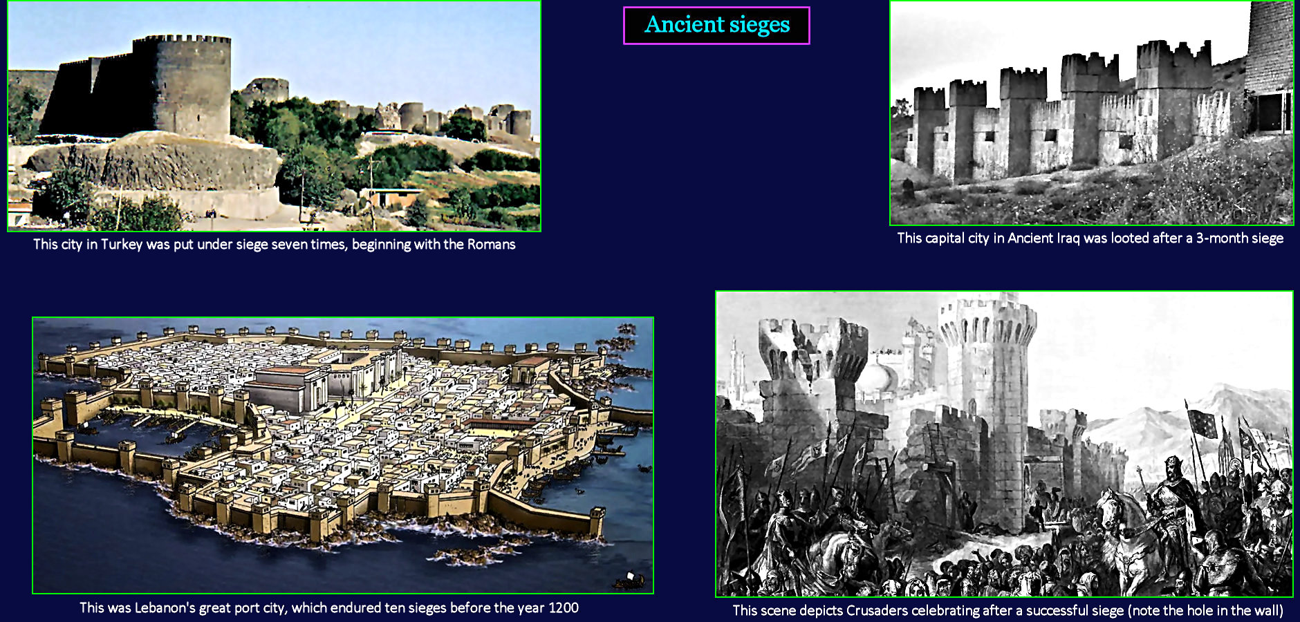 Siege warfare